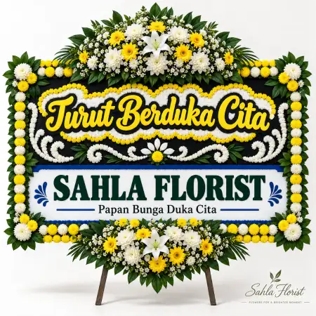 Papan Bunga Duka Tanah Laut